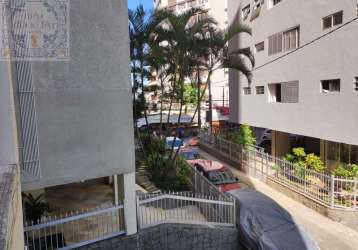 Venda apartamento santos sp -  mar doce lar amplo com sacada a apenas 1 quadra (150m) da praia de josé menino e ao lado da praia de surf de itararé.