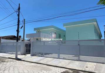 Casa em condomínio fechado com 2 quartos à venda na rua samambaia, nova itanhaém, itanhaém, 70 m2 por r$ 320.000