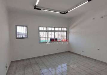 Sala para alugar, 40 m² por r$ 1.340,01/mês - vila flórida - guarulhos/sp