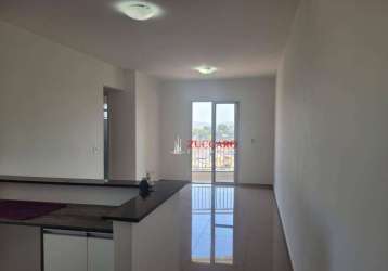 Apartamento com 2 dormitórios para alugar, 56 m² por r$ 2.701,00/mês - ponte grande - guarulhos/sp