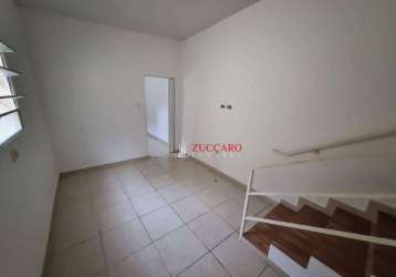 Casa com 2 dormitórios para alugar, 45 m² por r$ 900,00/mês - itapegica - guarulhos/sp