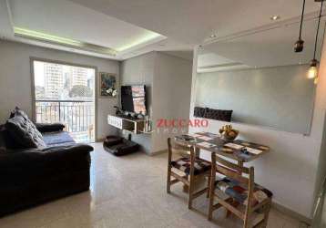 Apartamento com 3 dormitórios à venda, 63 m² por r$ 480.000,00 - gopoúva - guarulhos/sp