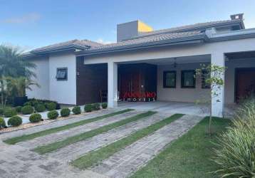 Casa com 4 dormitórios à venda, 386 m² por r$ 2.200.000,00 - condomínio residencial shamballa ii - atibaia/sp