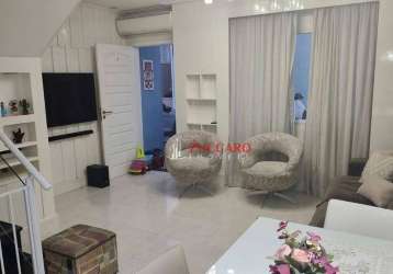 Sobrado com 3 dormitórios à venda, 80 m² por r$535.000 - vila rio de janeiro - guarulhos/sp