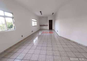 Sala para alugar, 50 m² por r$ 1.860,00/mês - jardim santa mena - guarulhos/sp