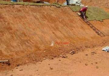 Terreno à venda, 2000 m² por r$ 220.000,00 - chácaras rurais de guararema - jacareí/sp