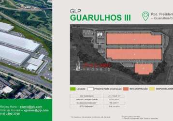 Galpão para alugar, 245159 m² por r$ 10.541.840/mês - várzea do palácio - guarulhos/sp