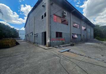 Galpão para alugar, 900 m² por r$ 30.700,00/mês - centro industrial - arujá/sp