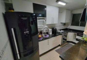 Cobertura com 2 dormitórios à venda, 94 m² por r$ 420.000,00 - parque são vicente - mauá/sp