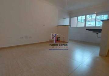 Apartamento com 2 dormitórios à venda, 55 m² por r$ 295.000,00 - vila valparaíso - santo andré/sp