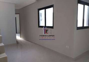 Apartamento garden com 2 dormitórios à venda, 50 m² por r$ 320.000,00 - vila helena - santo andré/sp