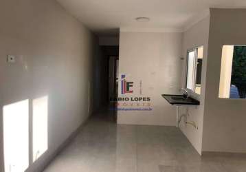 Cobertura com 2 dormitórios à venda, 100 m² por r$ 585.000,00 - vila pires - santo andré/sp