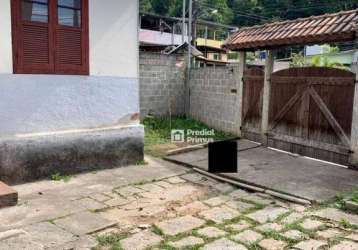 Casa com grande potencial, com 02 dormitórios à venda por r$ 400.000 - olaria - nova friburgo/rj