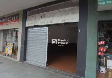 Loja para alugar, 69 m² por r$ 1.520,00/mês - centro - nova friburgo/rj