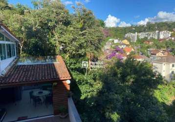 Excelente casa com 5 dormitórios à venda, 553 m² por r$ 1.350.000 - braunes - nova friburgo/rj