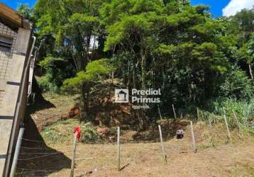 Terreno à venda, 689 m² por r$ 350.000,00 - sao jorge - nova friburgo/rj