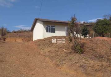 Casa com 2 dormitórios à venda, 50 m² por r$ 160.000,00 - campo do coelho - nova friburgo/rj