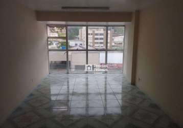 Sala para alugar, 26 m² por r$ 1.400,00/mês - vilage - nova friburgo/rj