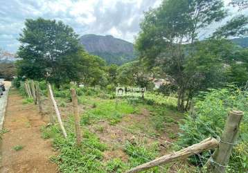 Terreno à venda, 534 m² por r$ 320.000,00 - cônego - nova friburgo/rj