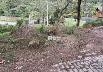 Terreno à venda, 447 m² por r$ 170.000,00 - amparo - nova friburgo/rj