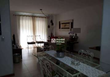 Apartamento com 3 dormitórios à venda, 141 m² por r$ 900.000,00 - braunes - nova friburgo/rj