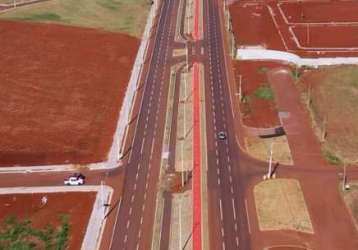 Terreno comercial para venda em cascavel, vista linda