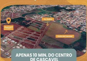 Terreno para venda em cascavel, recanto tropical