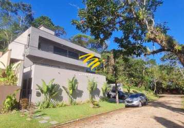 Casa à venda em ubatuba, centro, com 4 suítes, com 230 m², recanto da lagoinha