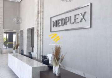 Sala à venda e para locação em campinas, botafogo, com 51.58 m², medplex campinas