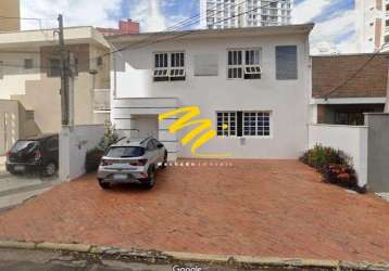 Casa à venda e para alugar em campinas, vila itapura, com 6 quartos, com 175 m²