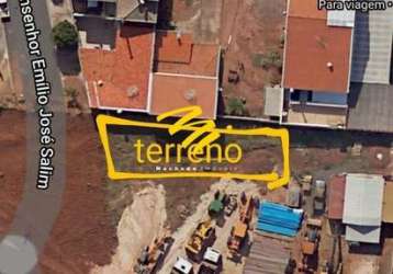 Terreno à venda em paulínia, vila bressani, com 735 m²