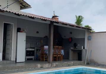 Alugo casa com piscina no pq 10