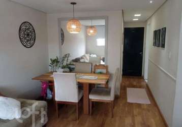 Apartamento com 2 dormitórios à venda, 60 m² por r