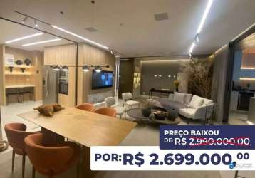 Apartamento com 3 quartos à venda na rua alferes ângelo sampaio, 1783, batel, curitiba por r$ 2.698.900