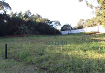 Terreno à venda, 397 m² por r$ 530.000,00 - taboão - curitiba/pr