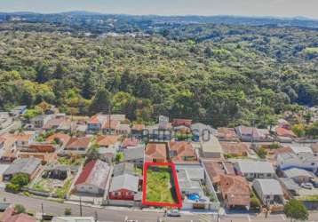 Terreno à venda, 367 m² por r$ 298.000,00 - santa felicidade - curitiba/pr