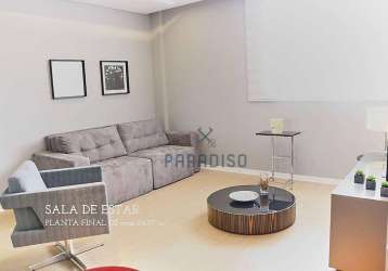 Apartamento com 2 dormitórios à venda, 64 m² por r$ 467.000 - rebouças - curitiba/pr