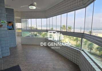 Apartamento com 4 dormitórios à venda, 165 m² por r$ 1.550.000,00 - vila guilhermina - praia grande/sp