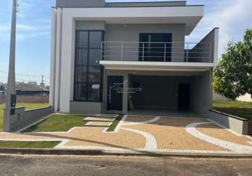 Casa em condomínio fechado com 3 quartos à venda na avenida jardim botânico, 260, parque olívio franceschini, hortolândia por r$ 990.000