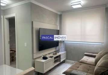 Apartamento com 2 quartos à venda na rua plácido vieira, 251, santo amaro, são paulo, 45 m2 por r$ 500.000