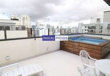 Cobertura com 3 quartos à venda na rua nova york, 609, brooklin, são paulo, 180 m2 por r$ 2.050.000