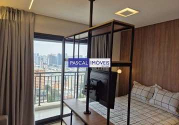 Apartamento com 1 quarto à venda na vereador jose diniz, 599, alto da boa vista, são paulo, 27 m2 por r$ 450.000