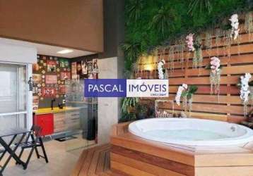 Cobertura com 2 quartos à venda na rua pascal, 1777, campo belo, são paulo, 160 m2 por r$ 2.650.000