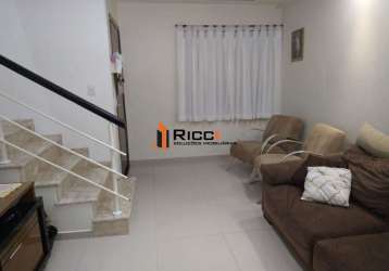 Sobrado com 2 dormitórios à venda, 87 m² - jardim rodeio - mogi das cruzes/sp