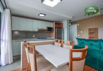 Apartamento com 2 dormitórios para alugar, 56 m² por r$ 5.155,00/mês - boa vista - curitiba/pr