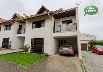 Sobrado com 3 dormitórios à venda, 201 m² por r$ 830.000,00 - tingui - curitiba/pr