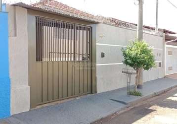 Casa para venda em jaboticabal, sorocabano, 3 dormitórios, 1 banheiro, 2 vagas