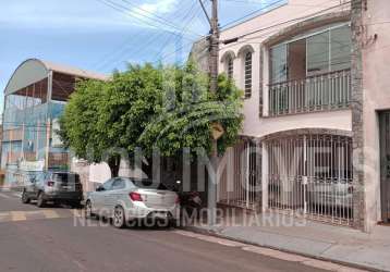 Sobrado comercial para venda em jaboticabal, centro, 3 dormitórios, 2 suítes, 3 banheiros, 1 vaga