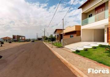 Terreno a venda em condomínio fechado morada das flores rosas