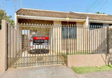 Casa à venda em sarandi, jardim ana elisa, com 3 quartos, com 78.99 m²